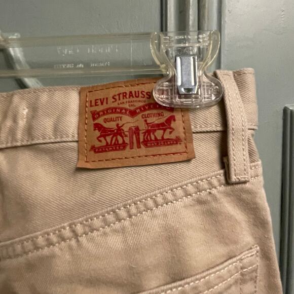 Levis Ribcage Straight Ankle Size 27 Two Tone Cuffed Jeans - Picture 3 of 5